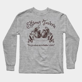 Elfsong Tavern Poster Art Long Sleeve T-Shirt